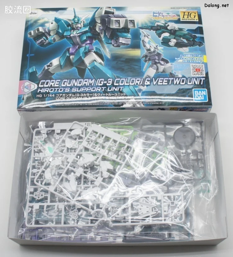 钢普拉Build 综合 HGBD:R 006 核心高达(G3配色)&金星二型组件 - 图片